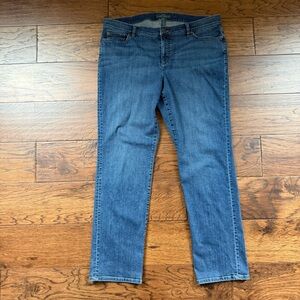 Lauren Ralph Lauren LRL Straight Leg Jeans Mid Rise Stretch Size 16W